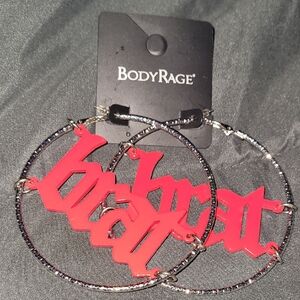 Brat Large HOOP Earrings